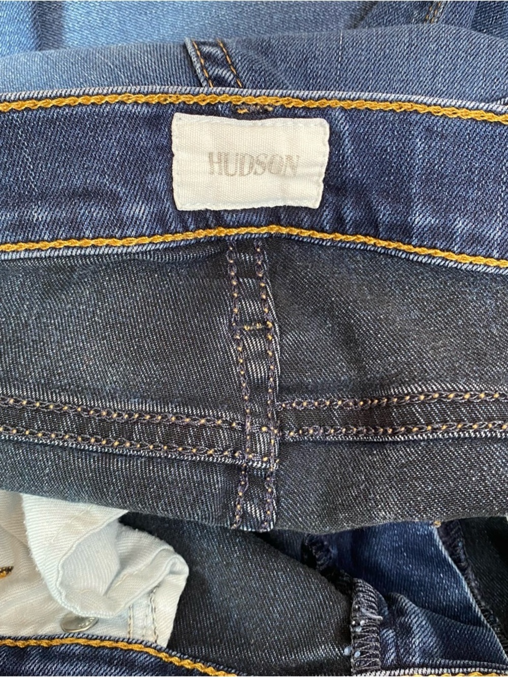 Hudson Women's NICO Midrise Super Skinny Jeans Dark Wash Size 28 - Picture 6 of 12